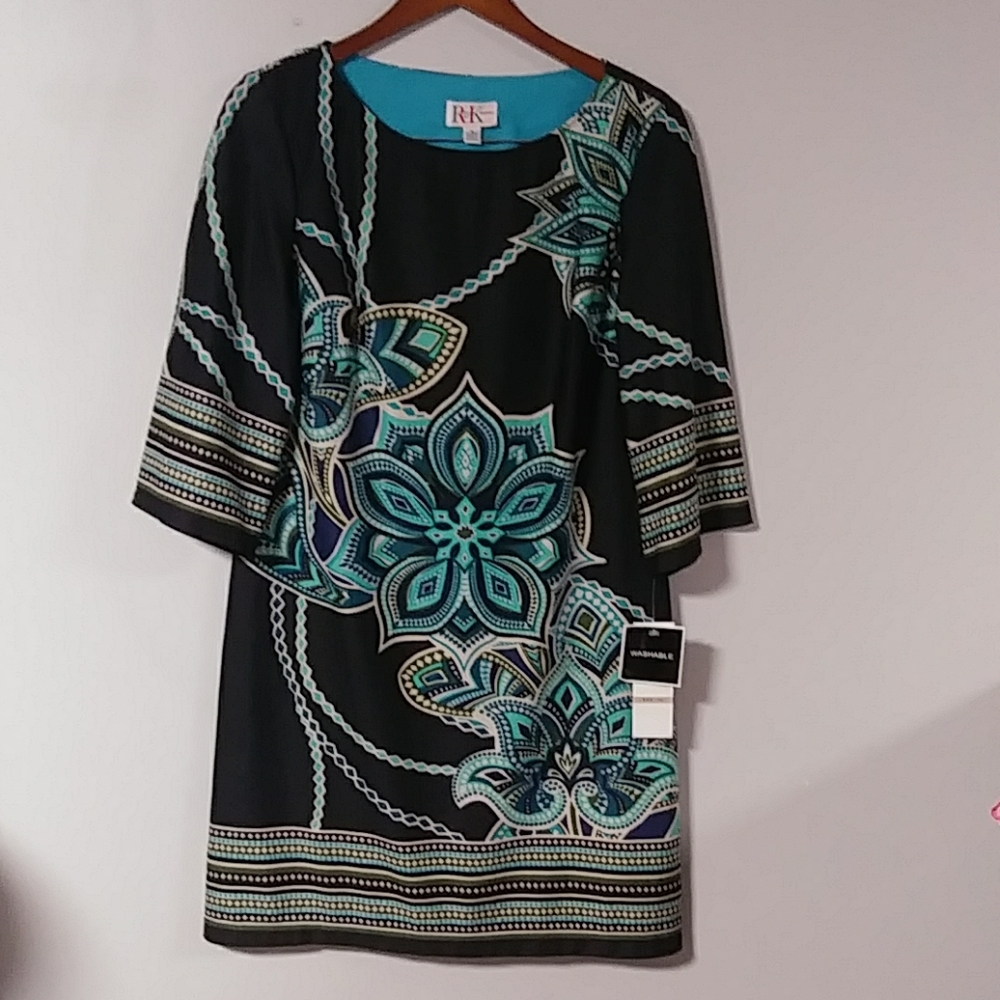 Black dress with embellishments